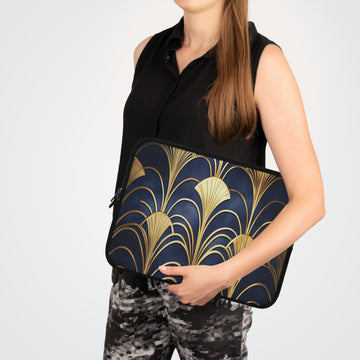 Elegant Art Deco Laptop Sleeve