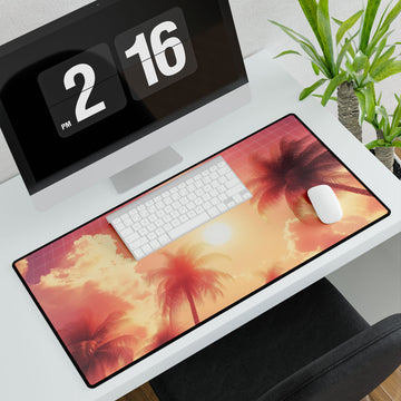 Tropical Sunset Desk Mat
