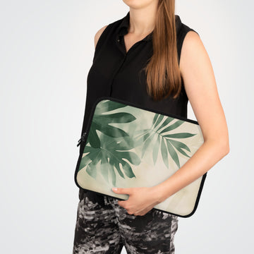 Tropical Leaves Laptop Sleeve