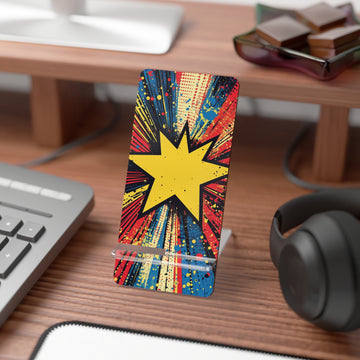 Colorful Comic Style Mobile Display Stand