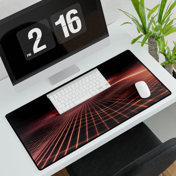 Neon Glow Desk Mat